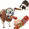 Plush Cigar Squeaky Dog Toys, Funny Cute Dog Gifts