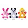 1pc Plush Pets Dog Toys Animals Shape Sound Squeaky Chew Bite-Resistant Cleaning Teeth Dog Chew Puppy Training Toy Pet Supplies