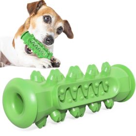Pet Toys; Pet Chew Toy For Dog & Cat; Bite Resistant Dog Chew Toy; Interactive Dog Squeaky Toys (Color: Basic Green)