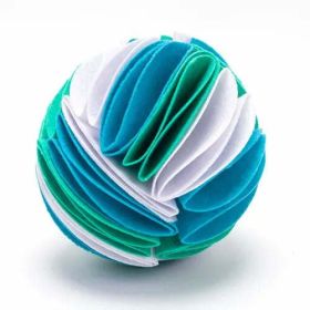 Foldable Dog Snuffle Ball Dog Training Toys Increase IQ (size: L)