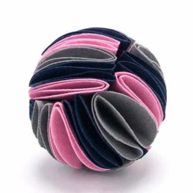 Foldable Dog Snuffle Ball Dog Training Toys Increase IQ (size: S)