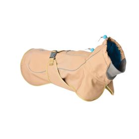 Outdoor Soft Shell Waterproof Windproof Warm Dog Soft Shell Jacket (Option: Light Brown-3XL)